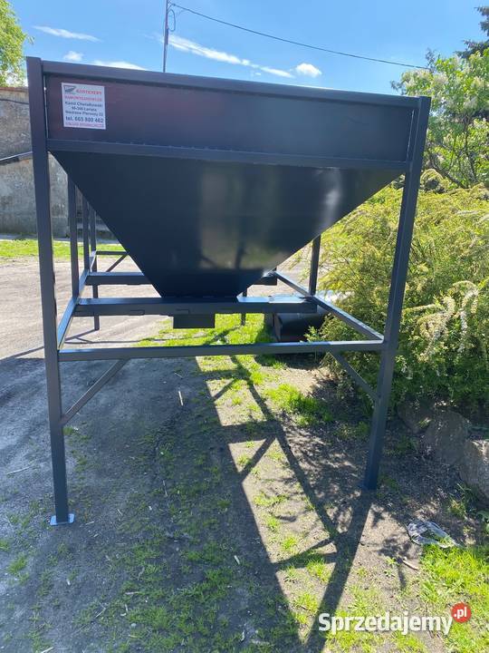 Kosz zasypowy paczkarka Bufor przyjęciowy do big Magazynowanie łódzkie Niedrzew Pierwszy