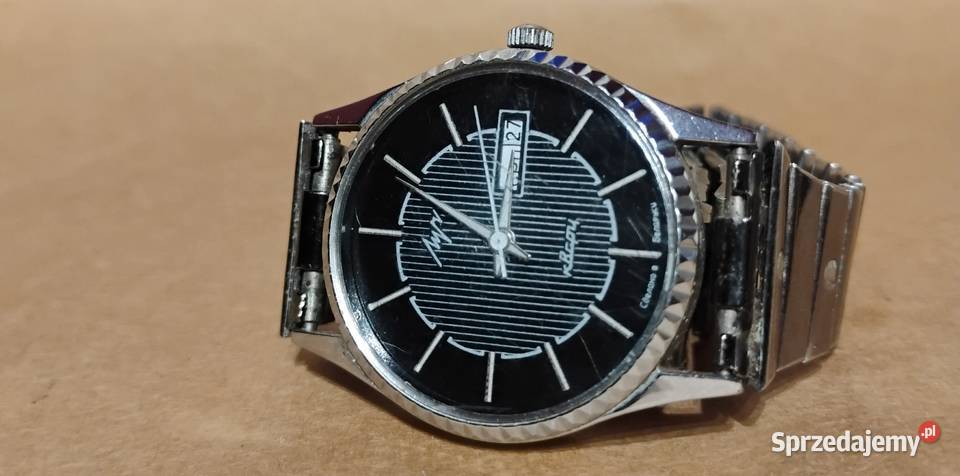 Zegarek Męski ŁUCZ QUARTZ 8 kamieni L 2356 stan