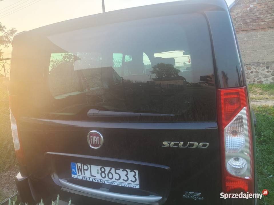 Fiat Scudo 2013 163 garażowany Warszewka