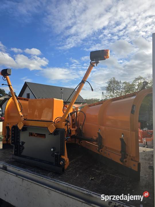 Nowe pługi do śniegu pod zabudowę komunalne pełny VAT Busko-Zdrój