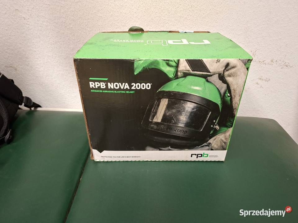 Hełm do piaskowania RPB NOVA 2000 Produkcja Mroczeń