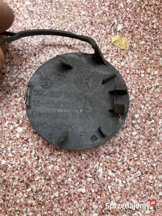 ZAŚLEPKA OSŁONA HAKA ZDERZAKA PRZÓD VW GOLF VII Kozy