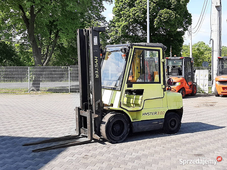 wózek widłowy Hyster H300XM 3 tony LPG 37 m do małopolskie Kęty
