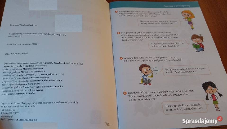 Rozwiązuję zadania ćwiczenia dodatkowe klasa 3 Gdańsk