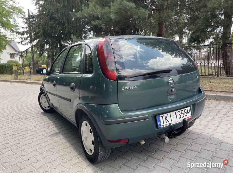 Opel CorsaC 12 75 2003 HAK 1200cm3 świętokrzyskie Pińczów