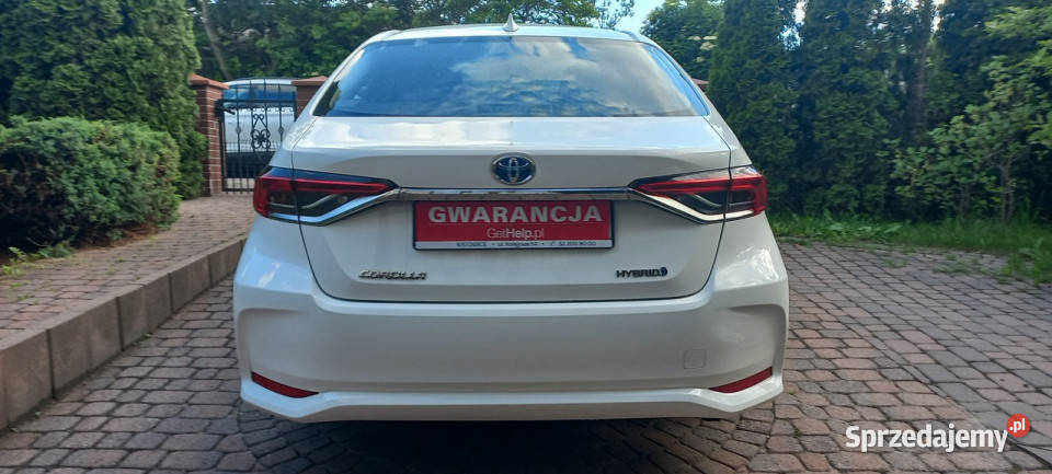 Toyota Corolla ECVT 18 Hybryda Pełna historia przyciemniane szyby pomorskie Gdańsk