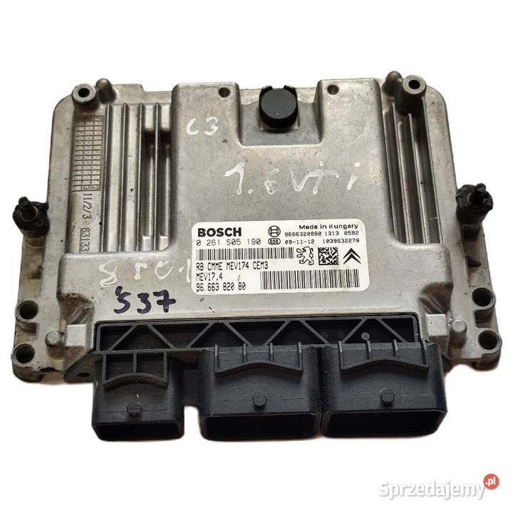 Citroen C3 14vti Sterownik Moduł Komputer