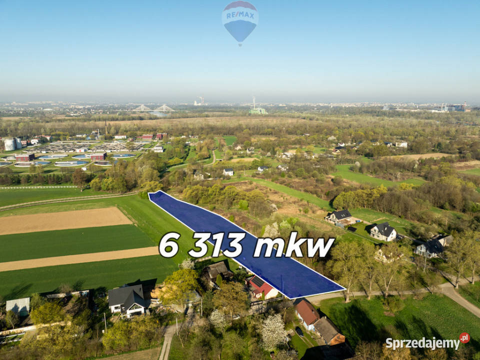 Budowlana działka w Krakowie Suchy Jar Kraków