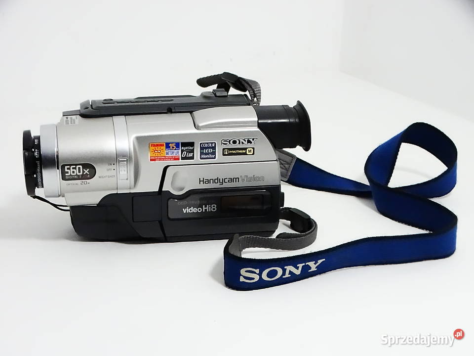 Kamera video Hi8 SONY Handycam CCD-TRV208E + nowa kaset +