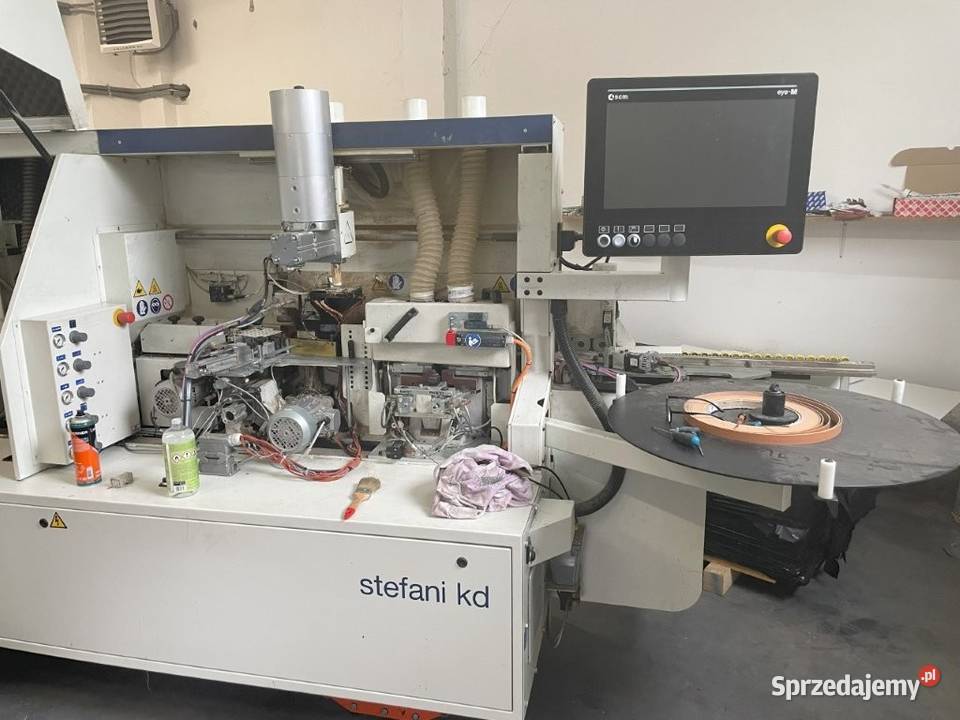 Okleiniarka SCM Stefani KD HP 2021wrzesień Produkcja Wrocław