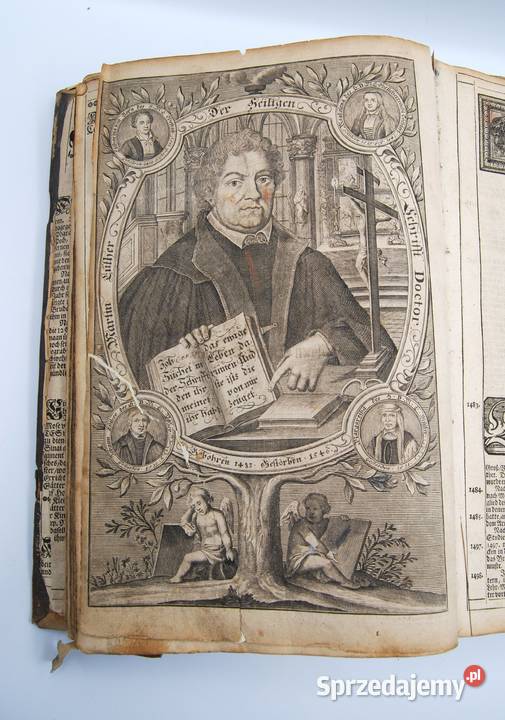 Biblia luterańska 1720 Biblia Lutra Poznań