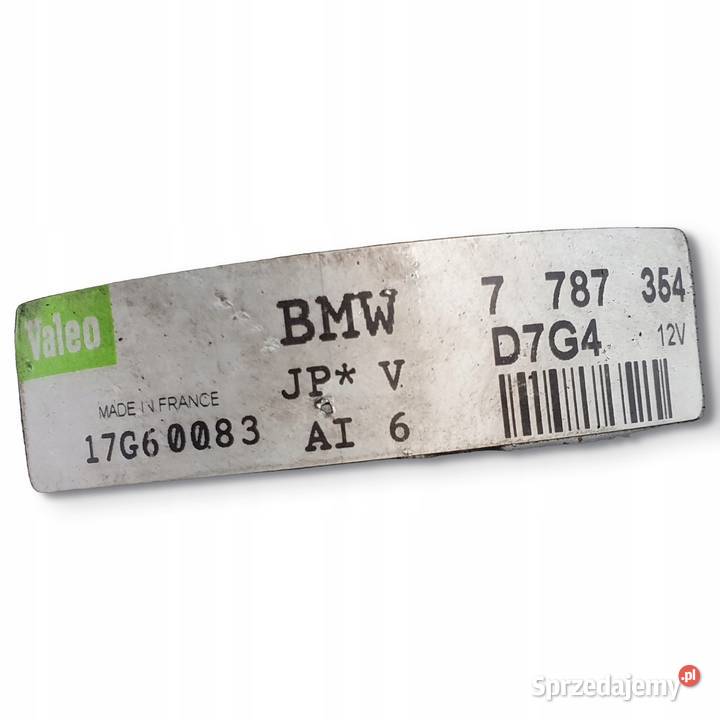 ROZRUSZNIK BMW E60 E87 X3 E83 20 D Valeo 7787354 Układ elektryczny, zapłon Chełm sprzedam
