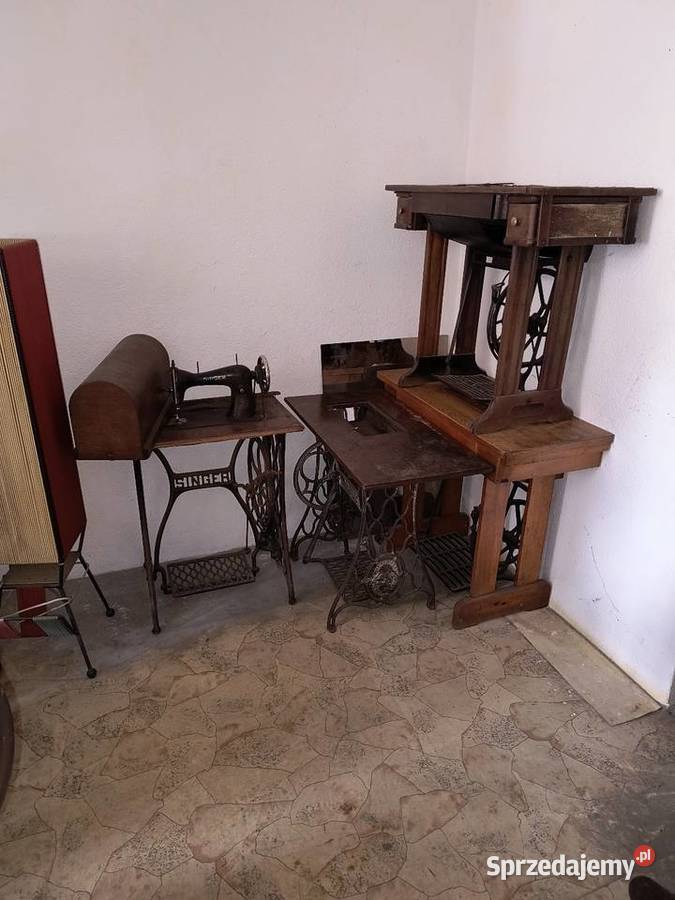 Zabytkowe maszyny do szycia Antyki, Sztuka, Kolekcje Skarżysko-Kamienna