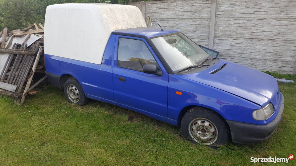 Skoda pickup na części śląskie Łojki