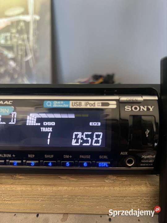 Sony radio samochodowe 1din pilot pomorskie Starogard Gdański