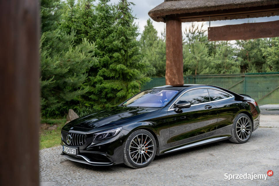Mercedes S 500 COUPE S500 4MATIC MASAŻE 46 V8 2/3 Mercedes-Benz podkarpackie Ropczyce