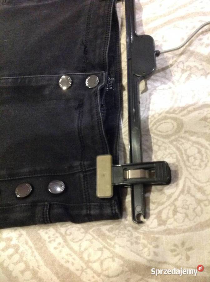 Spodnie Jeans Czarne Damskie GUESS Los Angeles M Nowa Sól