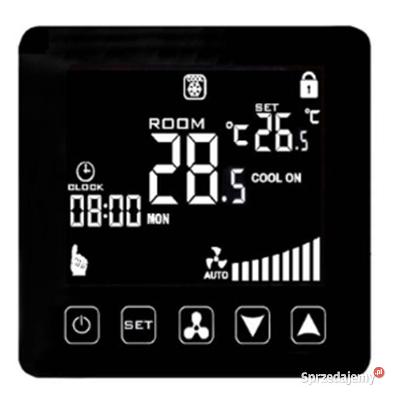Regulator klimakonwektorów HY08AC 4P MODBUS lubelskie Kłoczew sprzedam