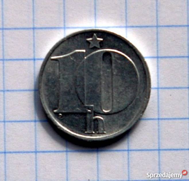 10 HALERZY 1975 CZECHOSŁOWACJA Numizmatyka Piszczac sprzedam