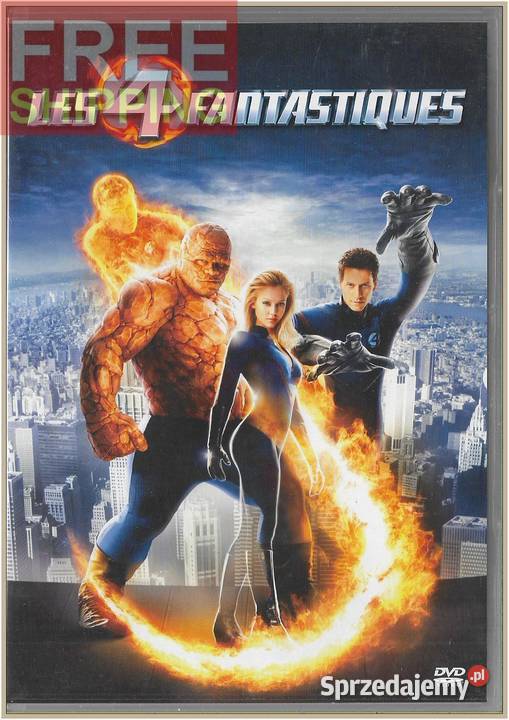 Les 4 Fantastiques 2005 DVD Fantastic Four DVD Krynica-Zdrój