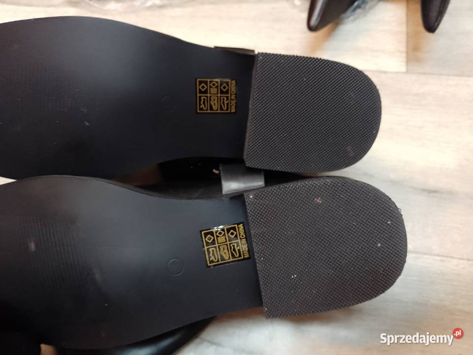 42 Public Desire Czarne Zdobione Kozaki oficerki Kraków