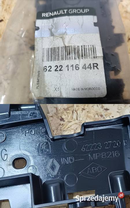 DACIA DOKKER LODGY 19 ŚLIZG MOCOWANIE ZDERZAKA Pleszew sprzedam