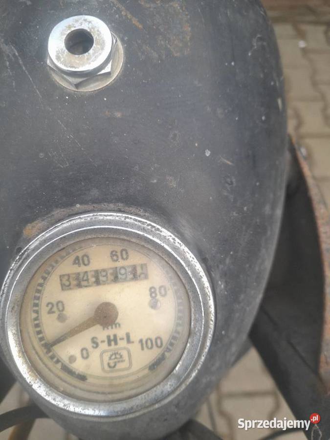 Motocykl shl m11 prl zarejestrowany oc 12km