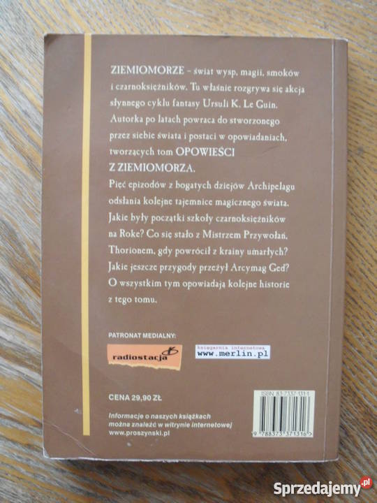 Opowieści z Ziemiomorza Ursula K Le Guin