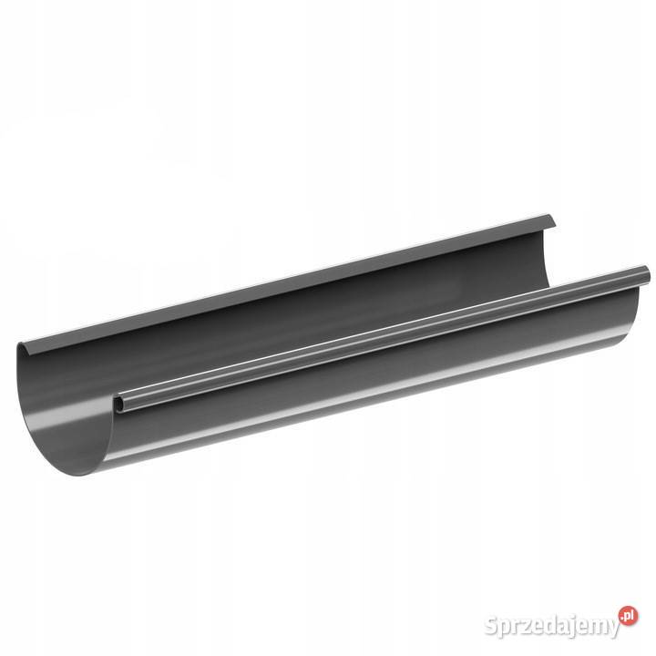 Krop rynna 130 mm 195 m grafit metal