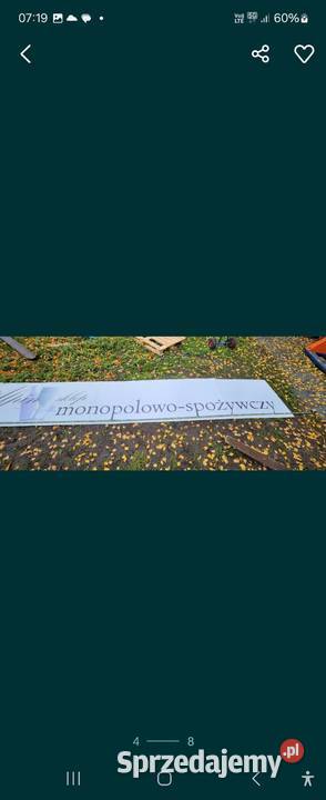Plafon banner reklamowy Pozostałe