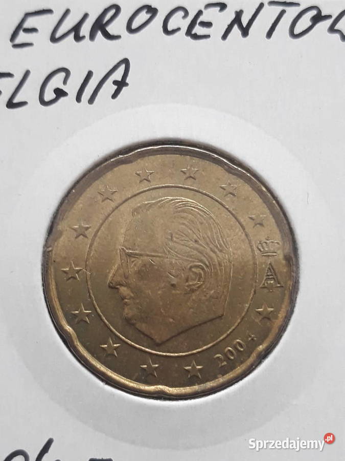 20 Eurocentów Belgia 2004 r Konin