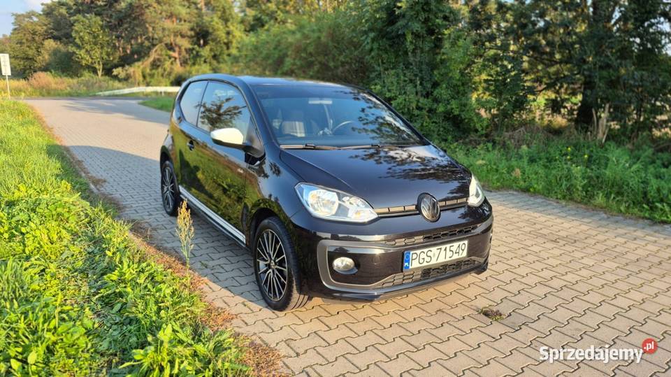 Vw up 2017 czarny wlkp Podrzecze sprzedam