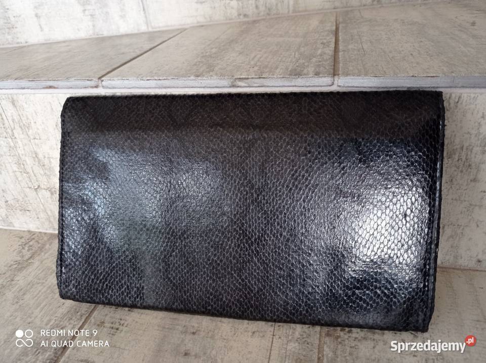 Torebka kopertówka brąz złoto czerń lubelskie Lubartów sprzedam