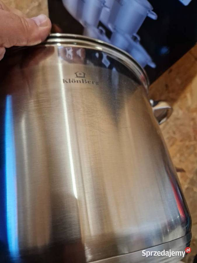 Zestaw garnków KlnBerg stal nierdzewna kb2531 wielkopolskie Głogowa