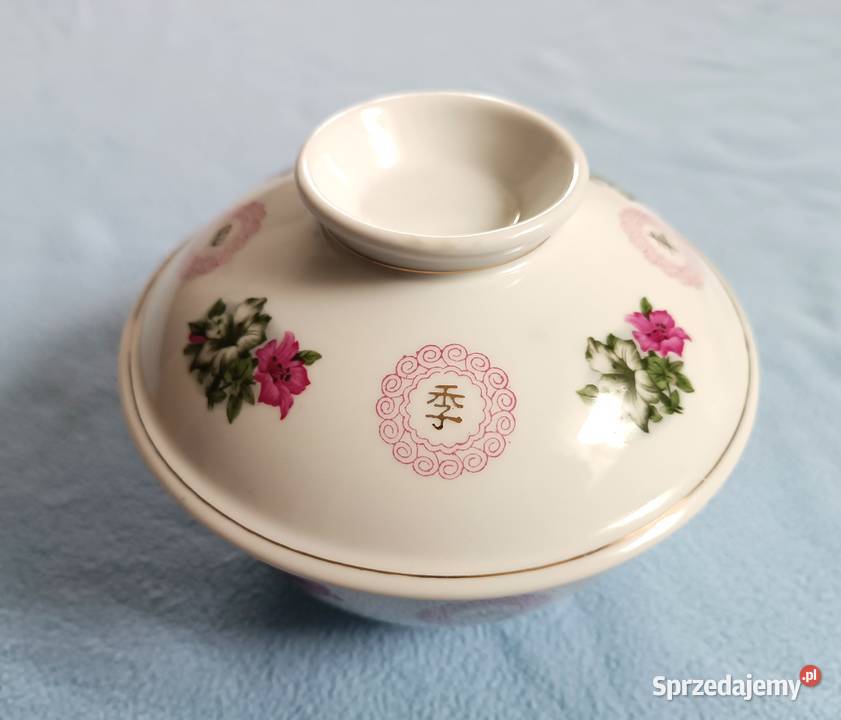 Szkatuła puzderko z chińskiej porcelany Opole