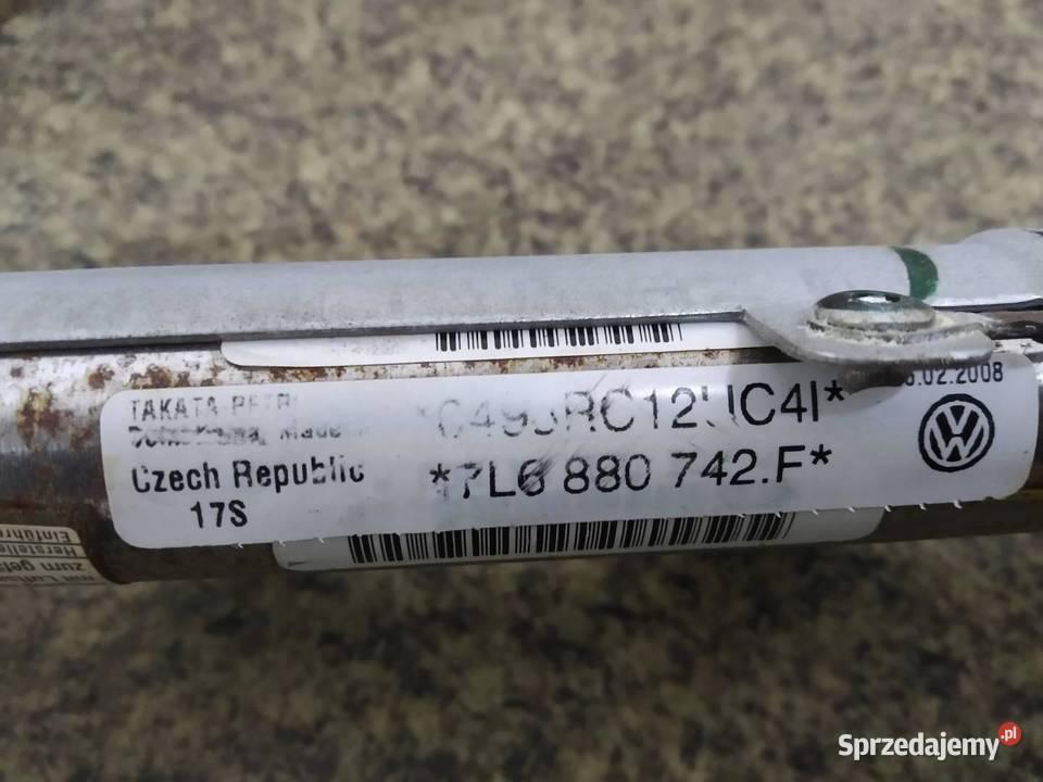 KURTYNA LEWA PRAWA KOMPLET 7L 7L6880742F Rok produkcji 2008 świętokrzyskie