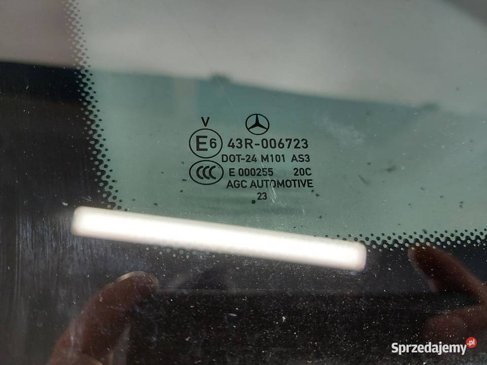 Mercedes EQA 250 W243 SZYBA KAROSERYJNA LEWY TYŁ