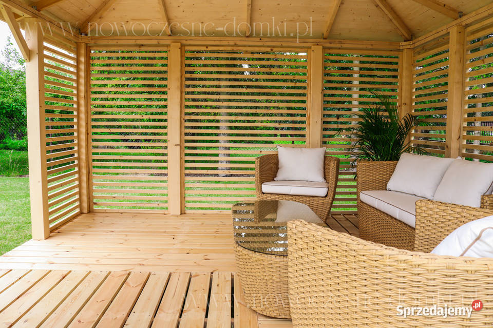 Altana ogrodowa Roma 1 wym 4x4m Producent Montaż Chełm