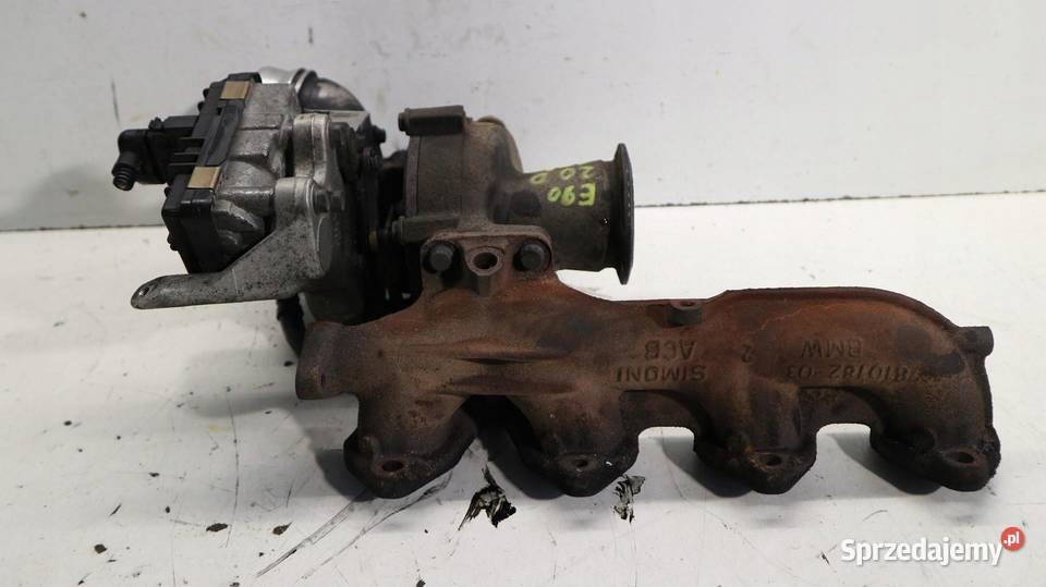 TURBOSPRĘŻARKA TURBINA KOLEKTOR BMW E90 20 D sprzedam