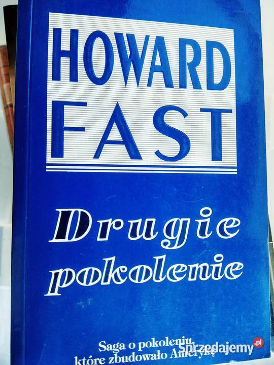 Fast książki Drugie pokolenie unikatowe prezent Warszawa