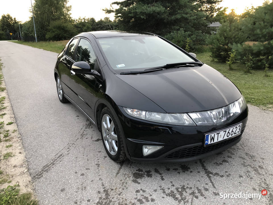 Honda Civic UFO 2006r 22 diesel panorama Xenon podgrzewane fotele Działki sprzedam