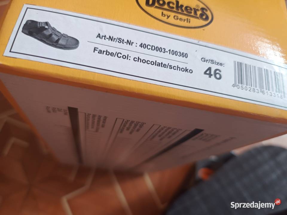 Sandały męskie Dockers Skóra Rozmiar 46 Legnica