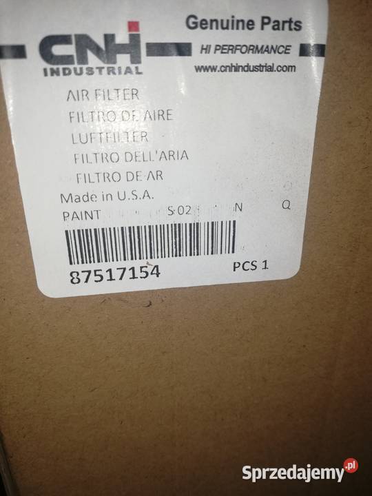 Filtr Powietrza ORYGINAŁ Holland CNH Case Stey Ryki