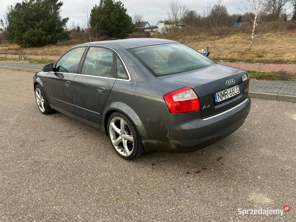 Audi a4b6 19 130 alufelgi r18 szary Chorzele