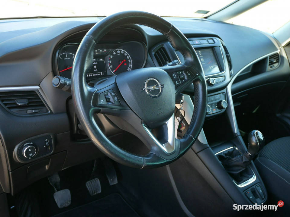 Opel Zafira 14T 140 Eu6 Krajowy 2gi Właściciel wielofunkcyjna kierownica śląskie Goczałkowice-Zdrój