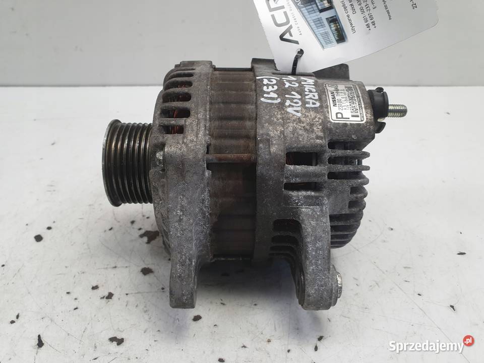 ALTERNATOR Nissan Micra IV K13 12 16V 231001HH1A Rudka