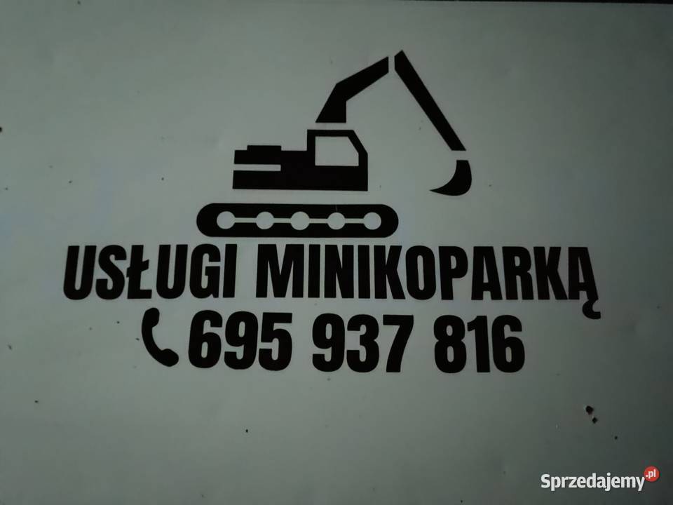 Usługi Minikoparką i Wywrotką śląskie Wręczyca Wielka