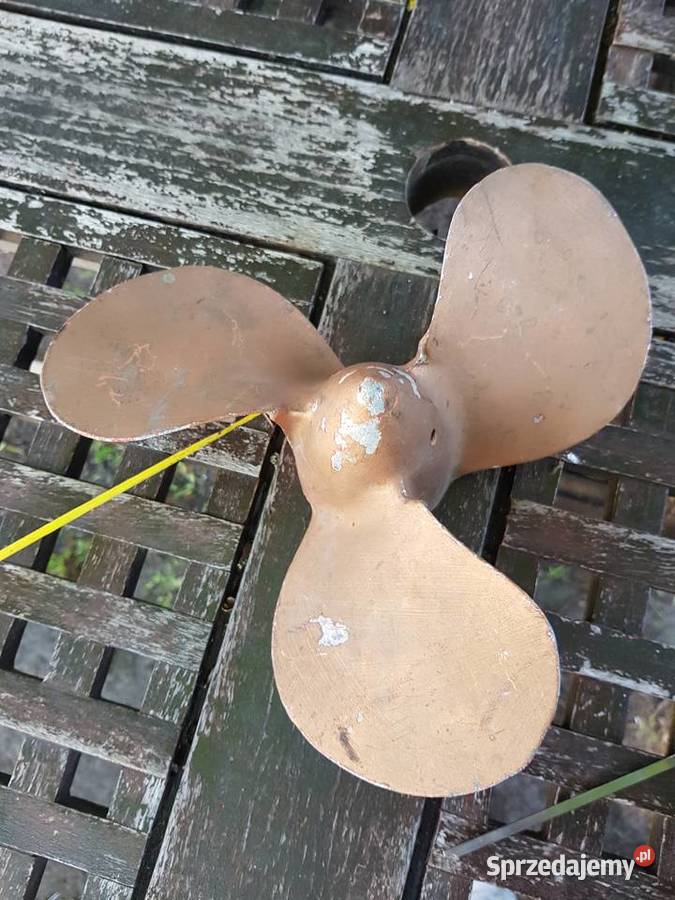 Aluminiowa śruba do silnika zaburtowego