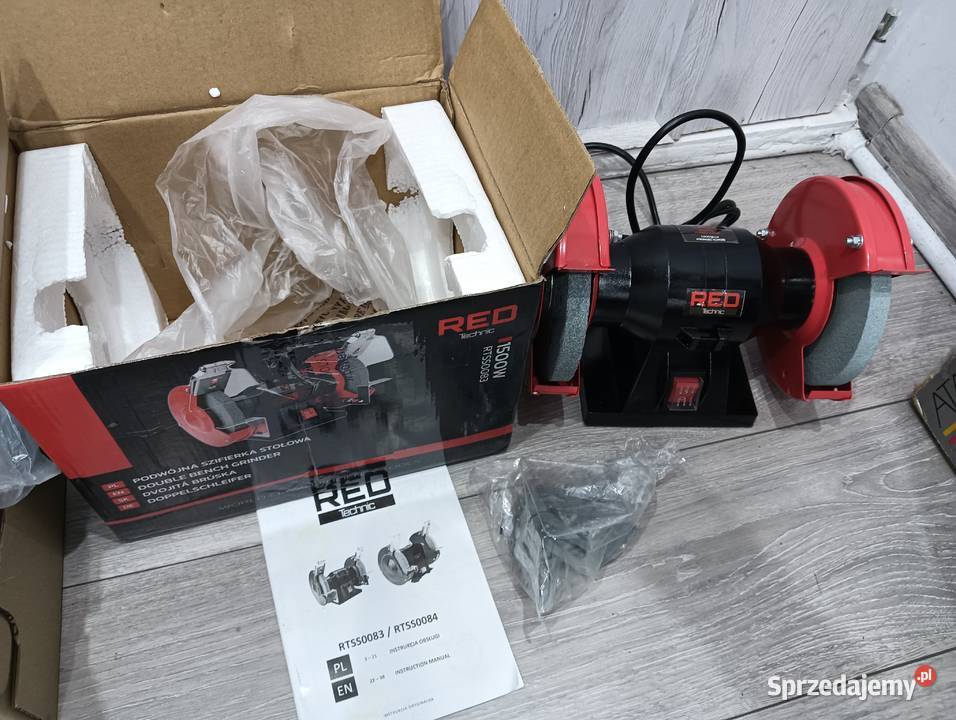 Szlifierka stołowa 1500W 230V kamienie 150MM dolnośląskie Wałbrzych