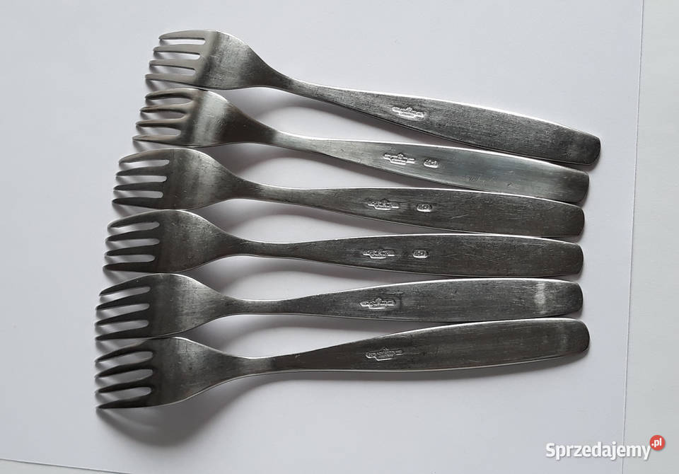 Widelce obiadowe 3 PASECZKI PASKI Gerlach śląskie